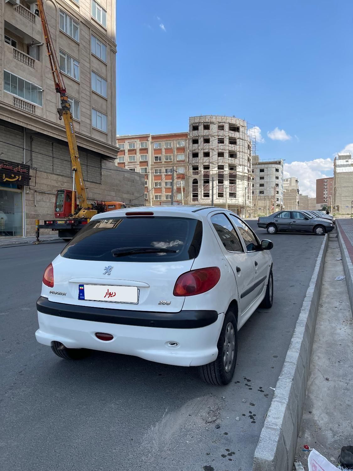 پژو 206 تیپ ۵، مدل ۱۳۹۵|خودرو سواری و وانت|تبریز, |دیوار