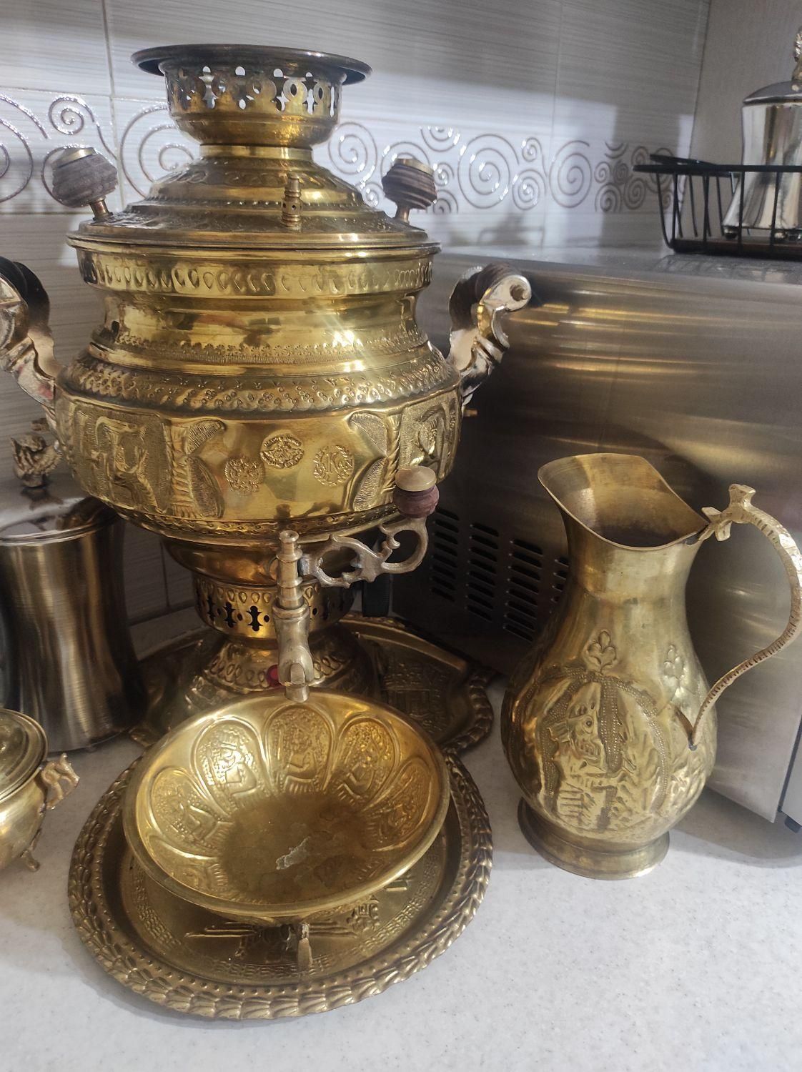 فروش سرویس سماور برقی|سماور، چای‌ساز، قهوه‌ساز|تهران, امیریه|دیوار