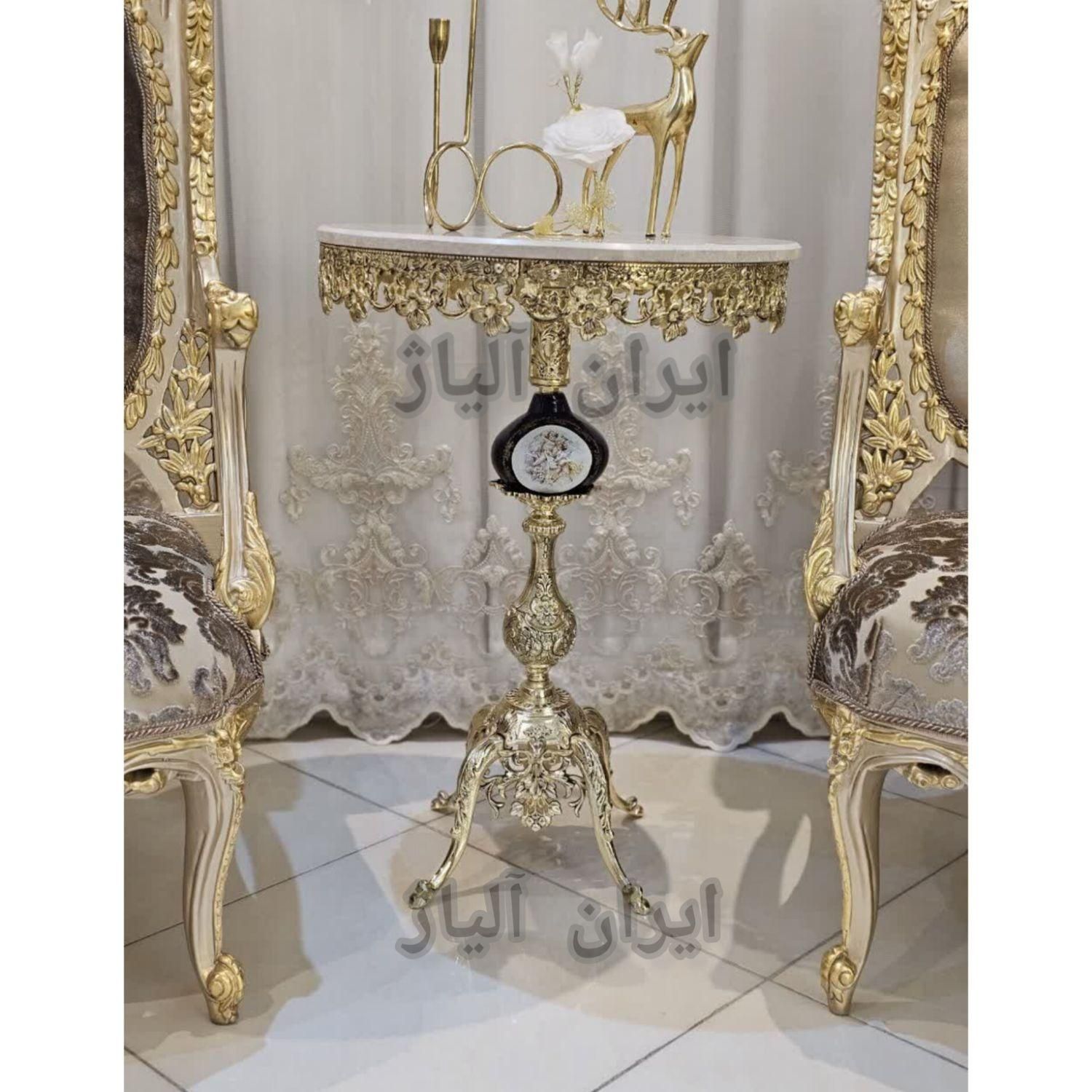 ظروف پذیرایی کنارسالنی میز سطل برنجی|صنایع دستی و سایر لوازم تزئینی|مشهد, طلاب|دیوار