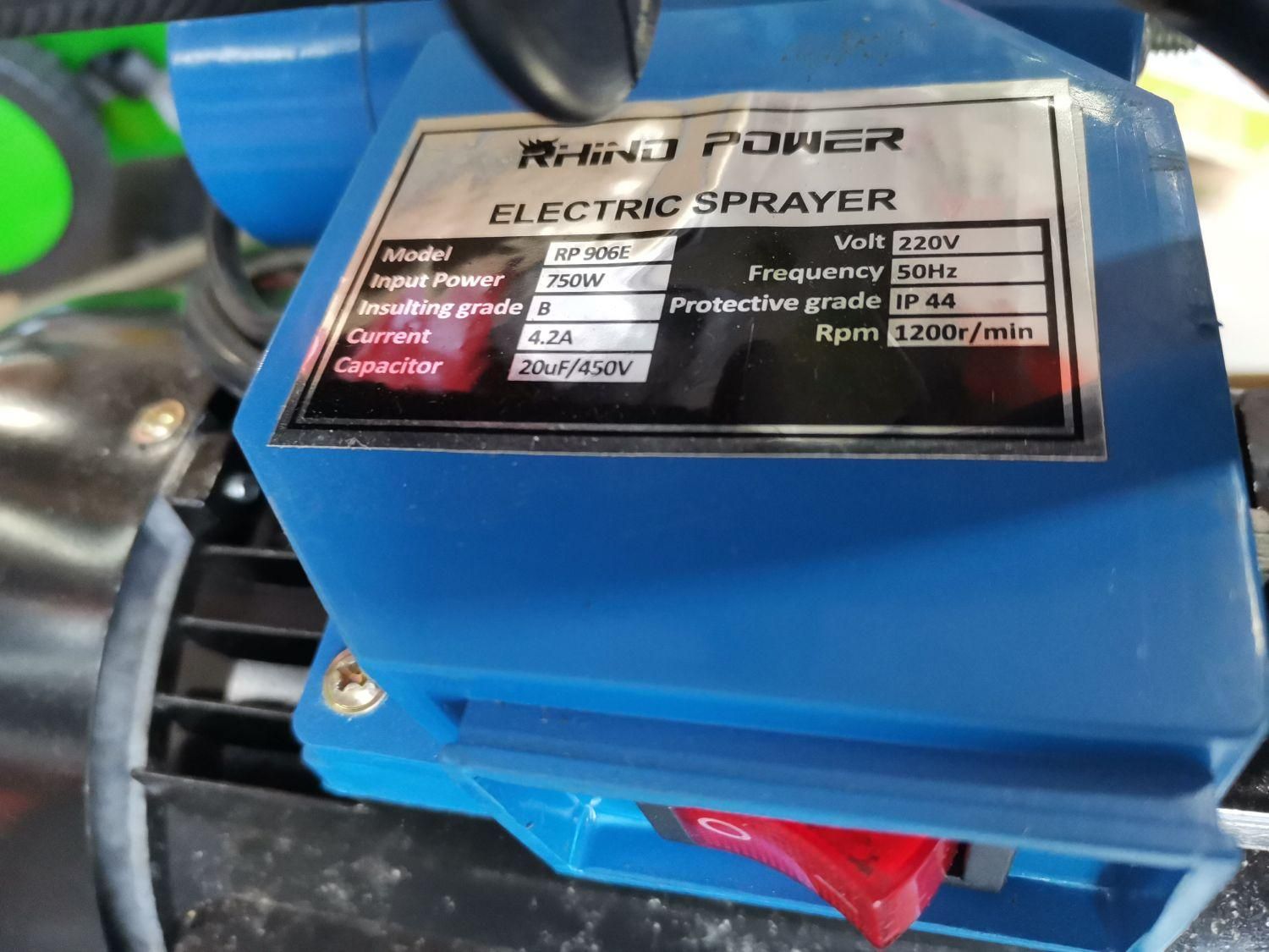 سمپاش برقی پروتابل|ماشین‌آلات صنعتی|کرج, میدان میوه و تره بار مرکزی|دیوار