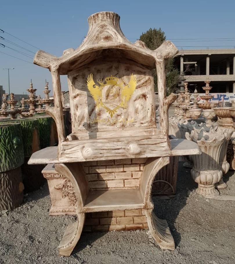 باربیکیو بتنی فرشتگان منقل کباب پز سنگین مسلح|مصالح و تجهیزات ساختمان|یزد, |دیوار