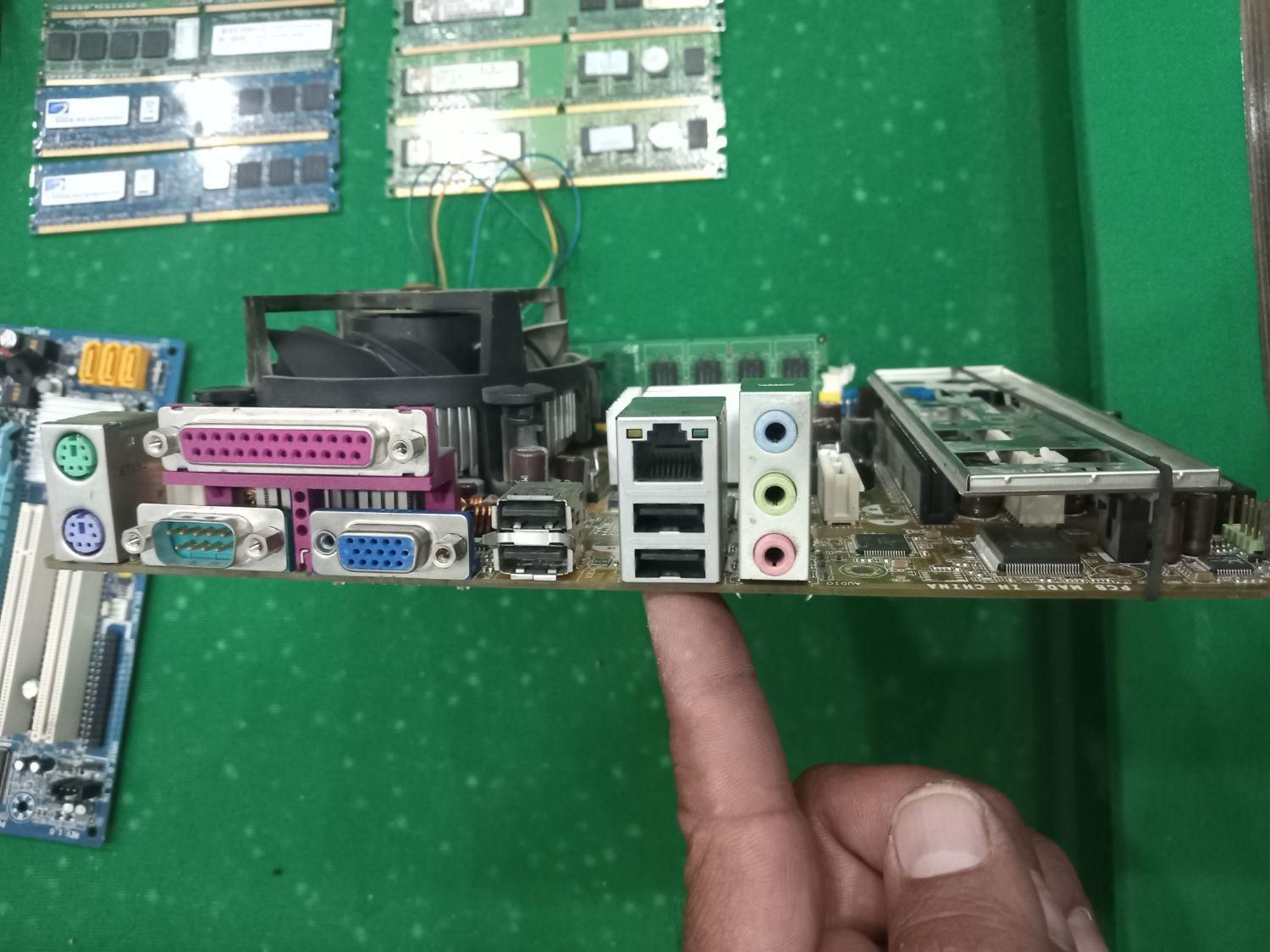 باندل مادربرد Asus p5|قطعات و لوازم جانبی رایانه|ملارد, |دیوار