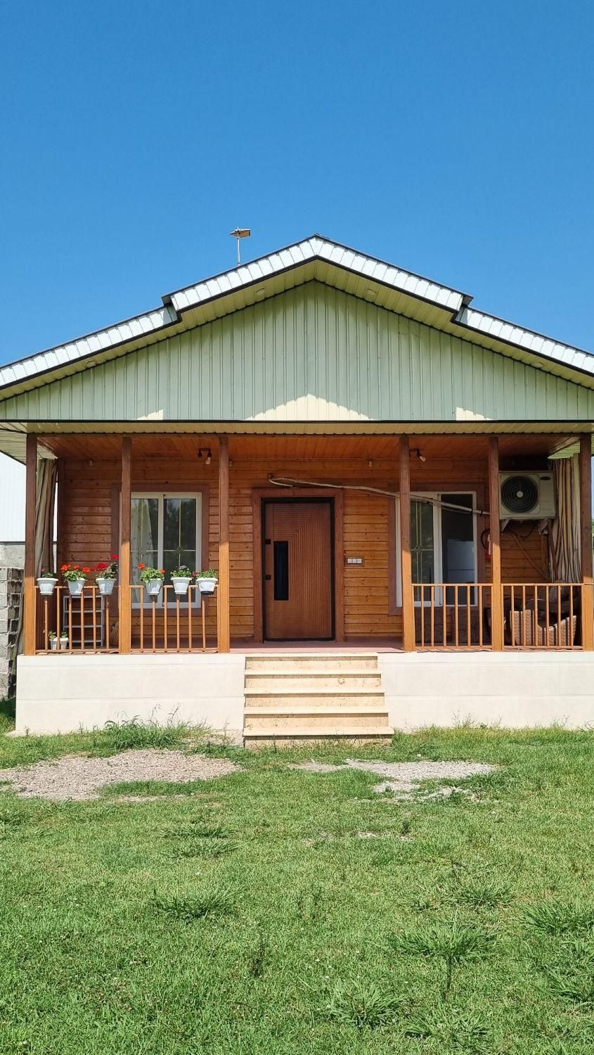 کلبه چوبی دو خواب آلاچیق دار ماسال|اجارهٔ کوتاهمدت ویلا و باغ|ماسال, |دیوار