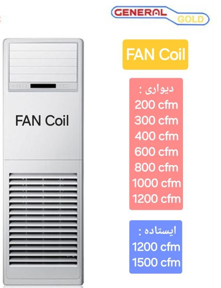 فن fan کویل coil|کولر گازی و فن‌کوئل|تهران, نیروی هوایی (پیروزی)|دیوار