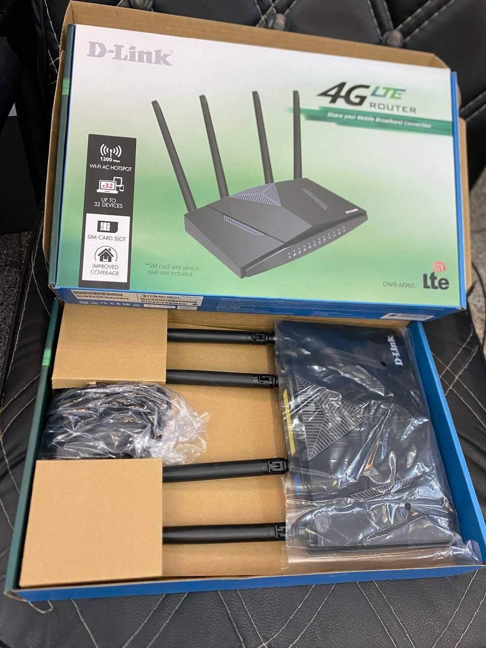 مودم و روتر D-Link M960 چهار آنتن با گارانتی|مودم و تجهیزات شبکه|شیراز, خلدبرین|دیوار