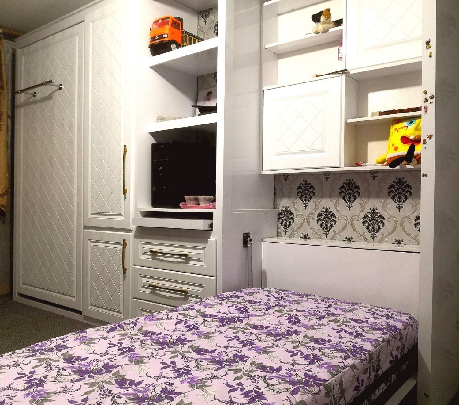 تخت تاشو(کمجا) یکنفره ممبران|تخت و سرویس خواب|کرمان, |دیوار