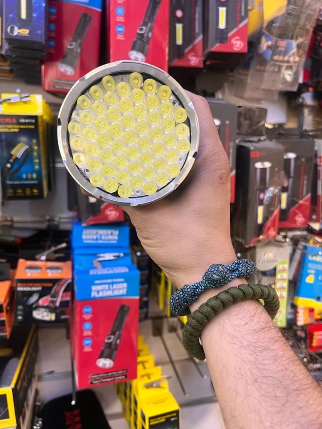 چراغ قوه ۵۵ led هیولا شارژی پروژکتور 5203 smallsun|کوهنوردی و کمپینگ|تهران, فردوسی|دیوار
