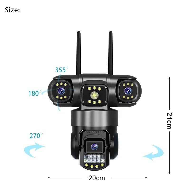 دوربین مدار بسته بی سیم ضدآب چرخشی سیم کارتی WIFI|دوربین مداربسته|تهران, فلسطین (میدان انقلاب)|دیوار