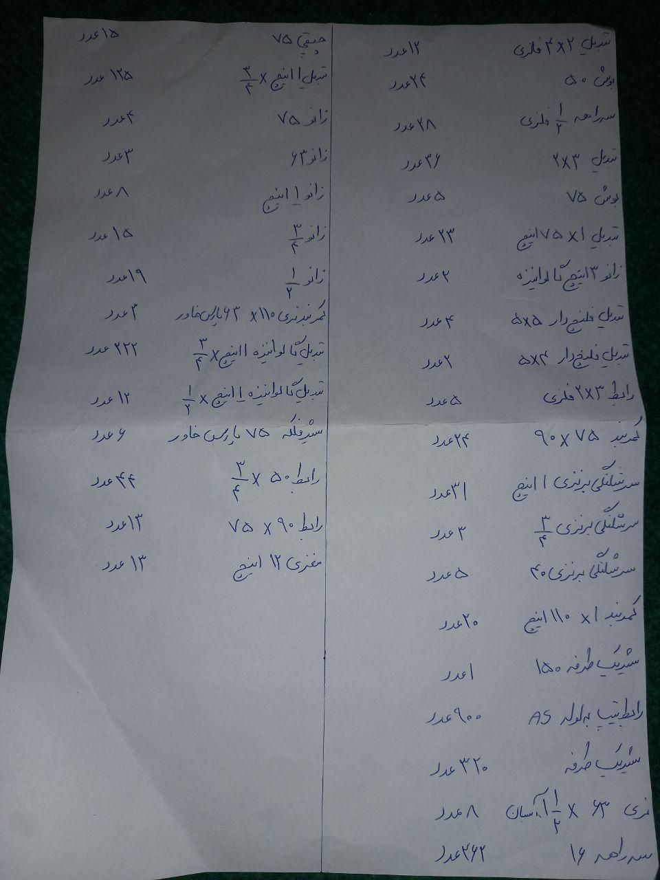 وسایل لوازم کشاورزی|ابزارآلات|مرودشت, رامجرد یک|دیوار