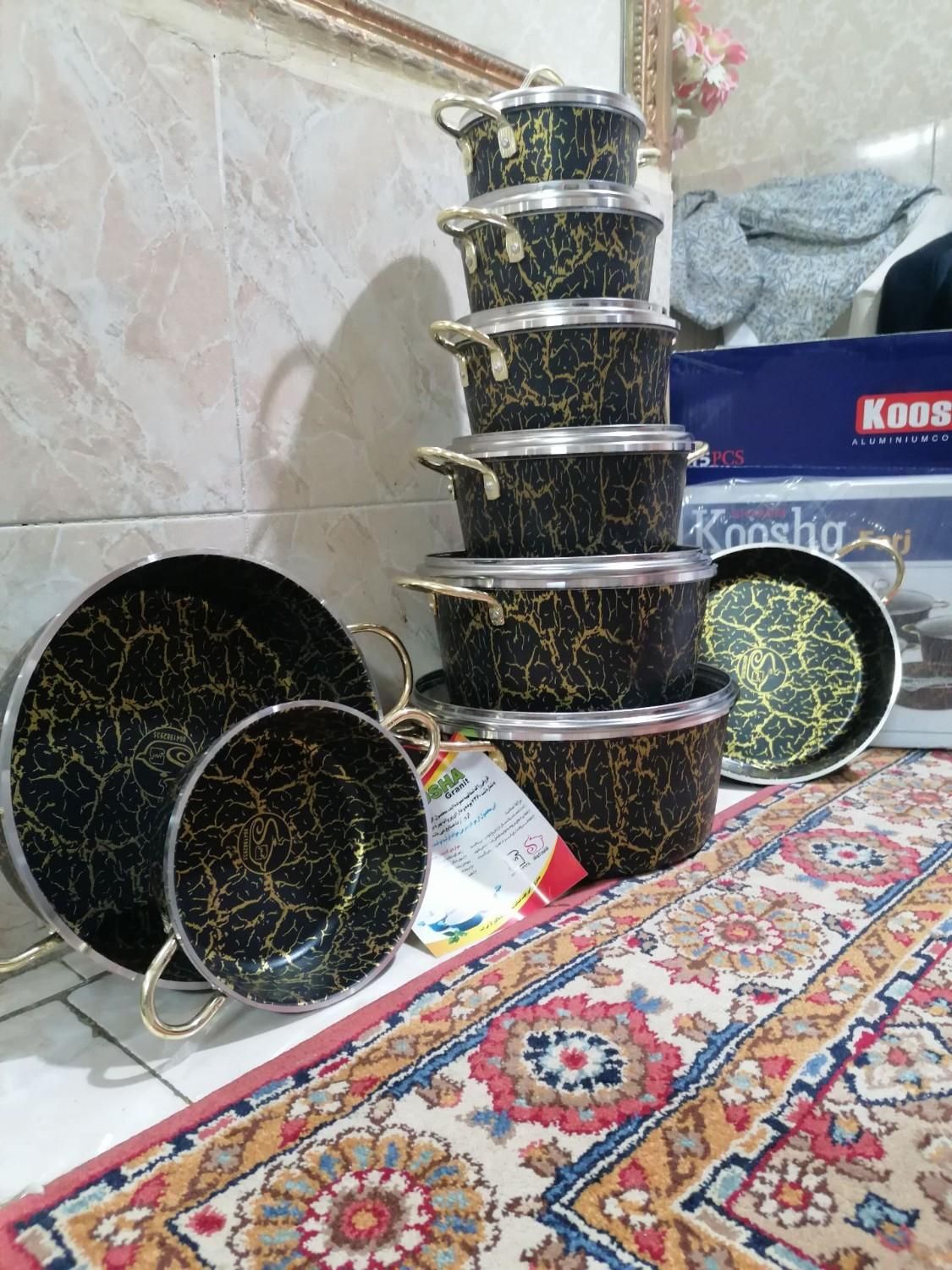 سرویس قابلمه کوشاقوی سرویس کوشا|ظروف پخت‌وپز|تهران, دولاب|دیوار