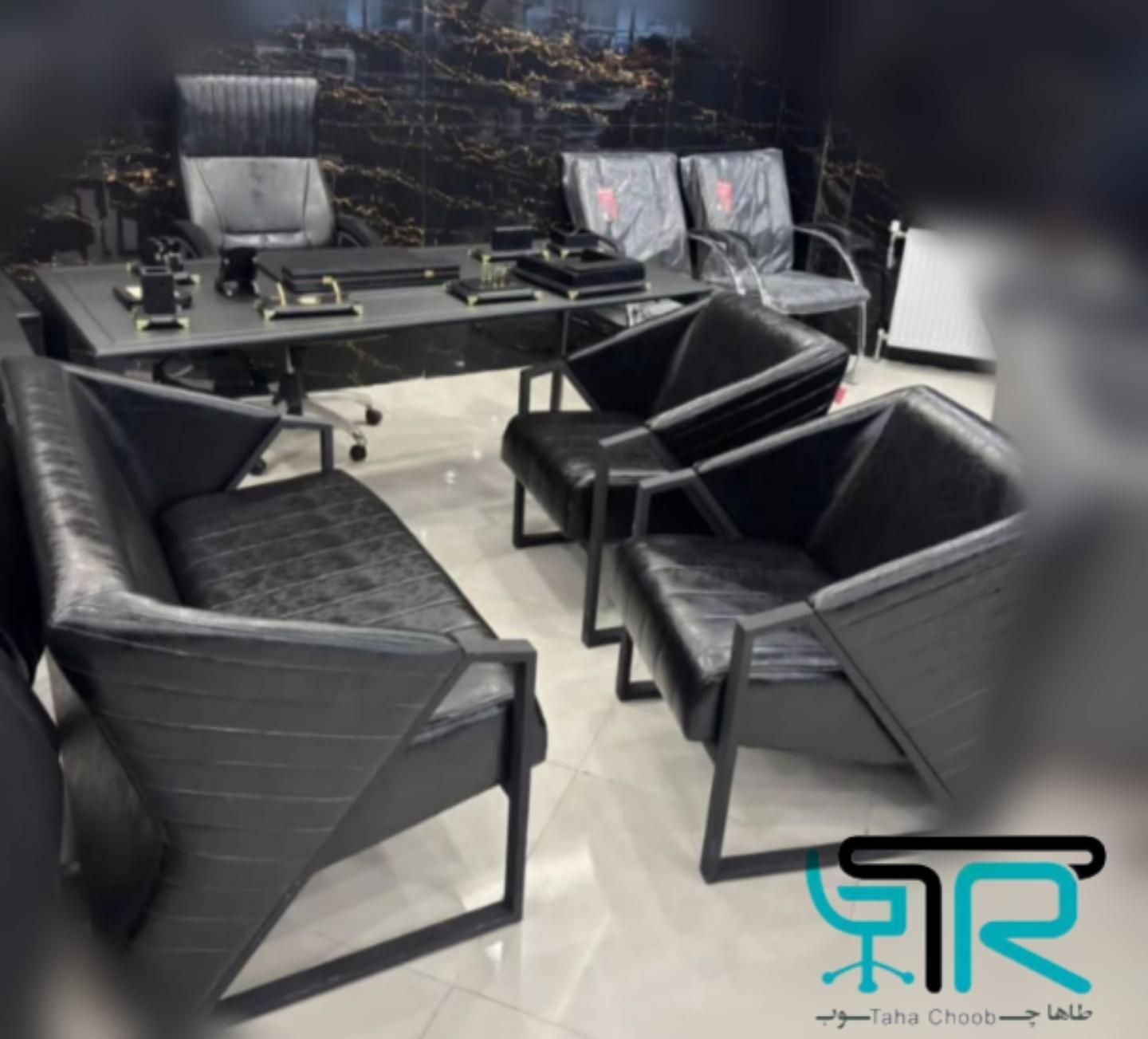 دیزاین میز مبل مدیریت کلاسیک مدل شل چوب راش/کانتر|دفتر کار|بندرعباس, |دیوار