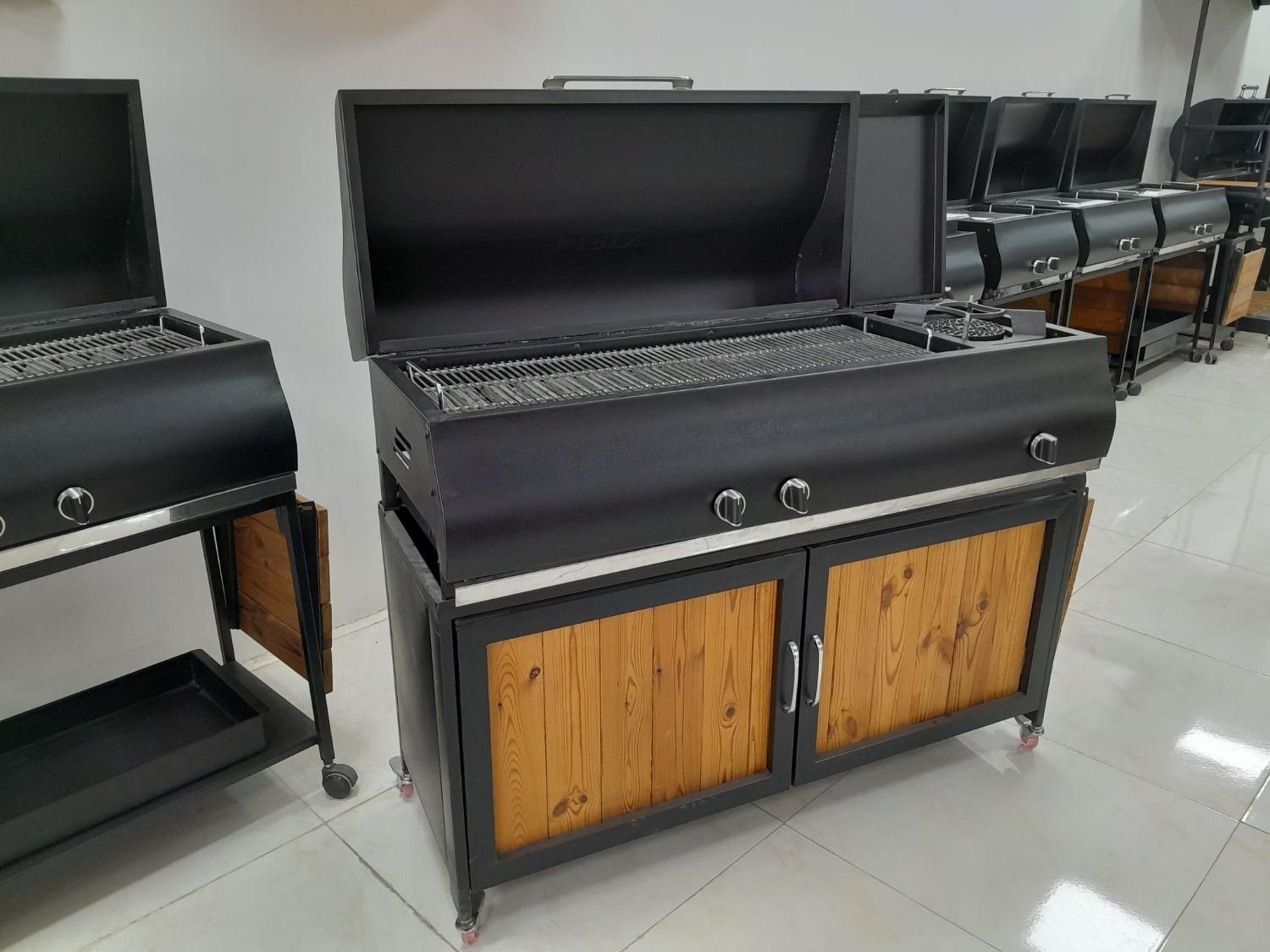 باربیکیو کبابپز شرکتی پلوپز دار ۱۲۰ سانت|اجاق گاز و لوازم برقی پختوپز|چهارباغ, |دیوار