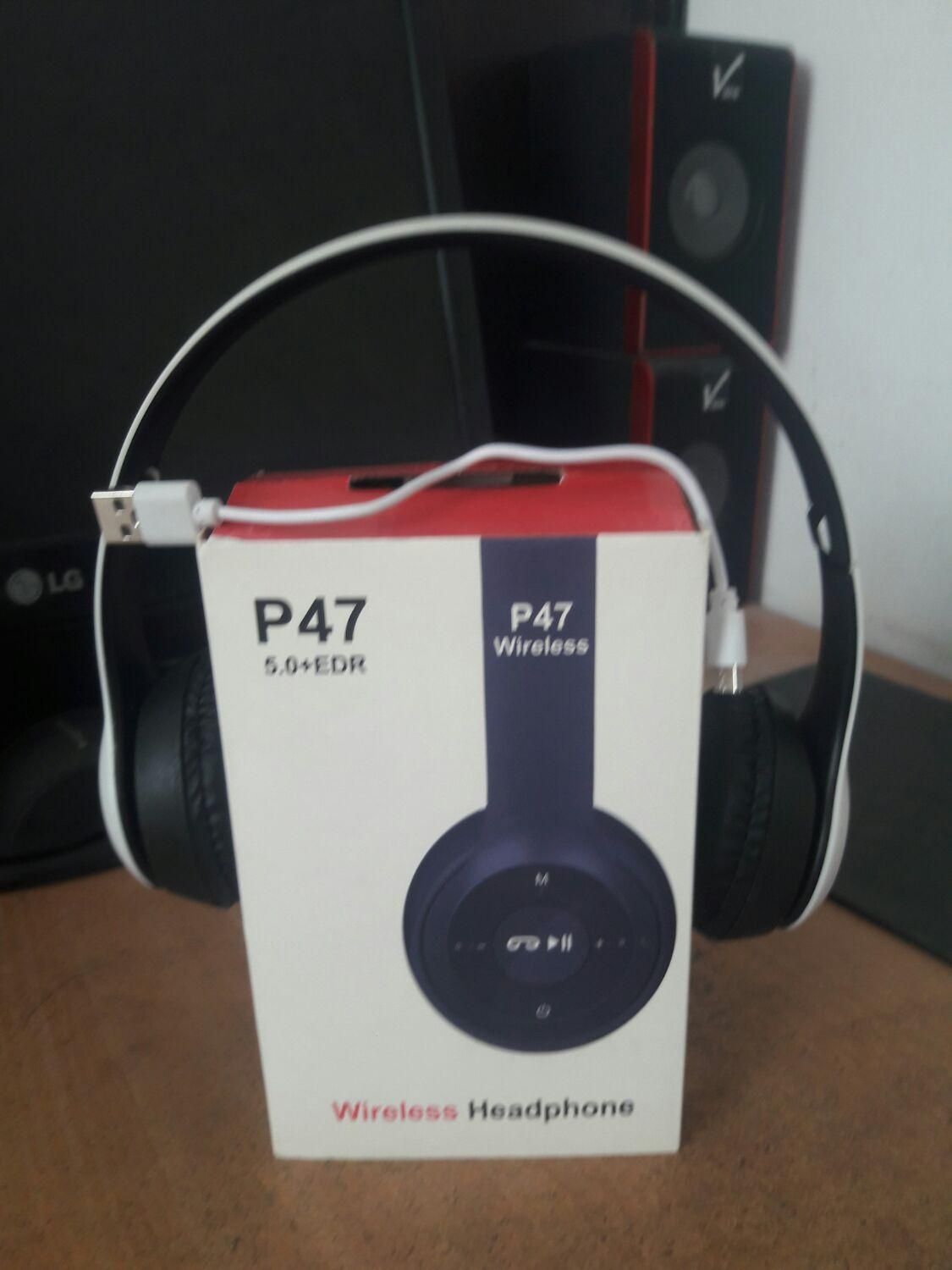 هدفون بی سیم P47|صوتی و تصویری|قائن, |دیوار