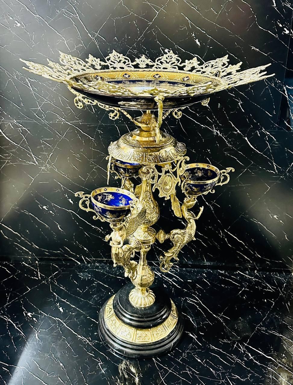 کنارسالنی نوع فلز برنز چینی اصل طلاکوب|صنایع دستی و سایر لوازم تزئینی|ری, ملکآباد|دیوار