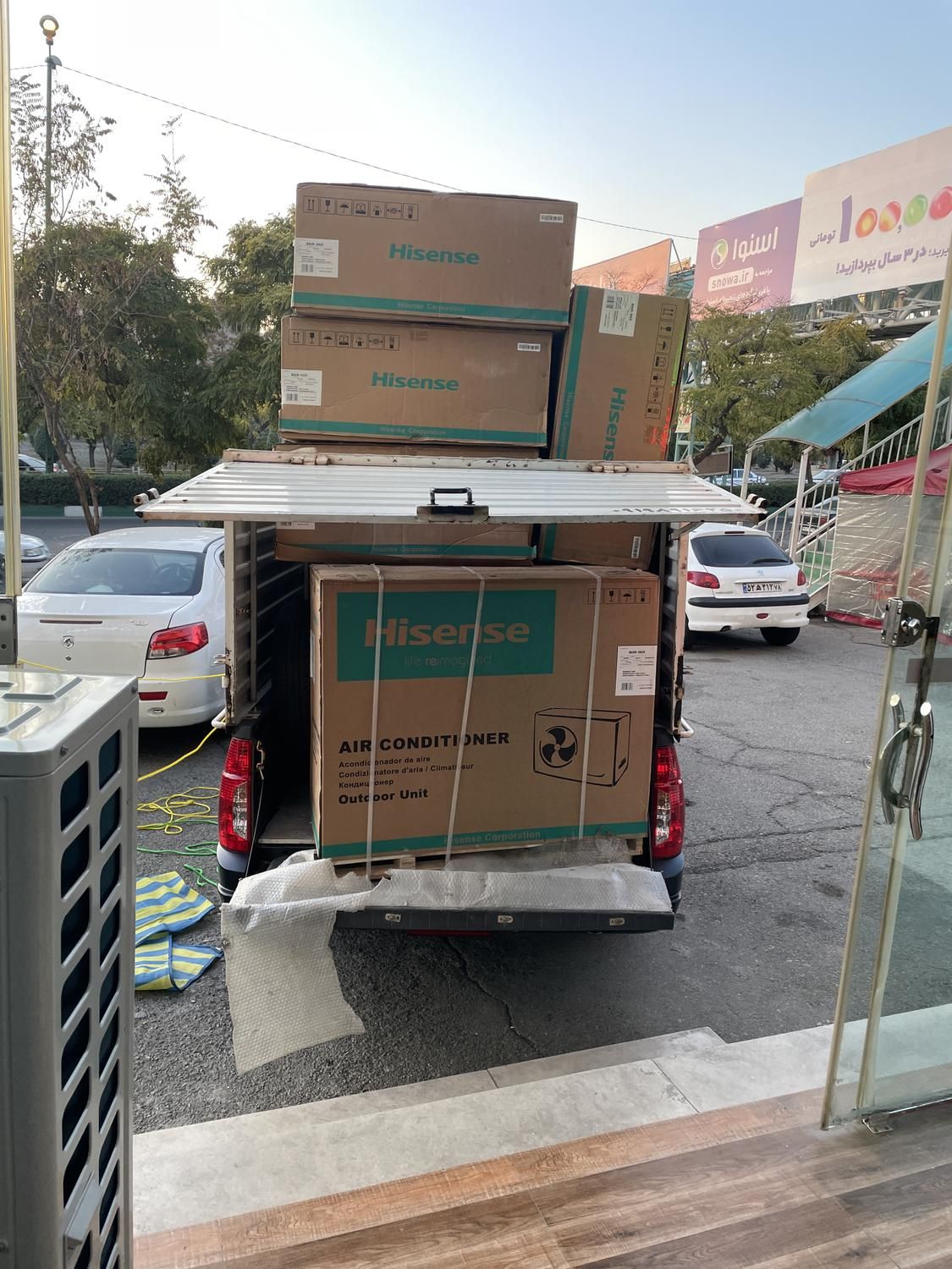 داکت اسپلیت 30 هزار هایسنس مدلhih30tQ|کولر گازی و فن‌کوئل|کرج, گوهردشت|دیوار