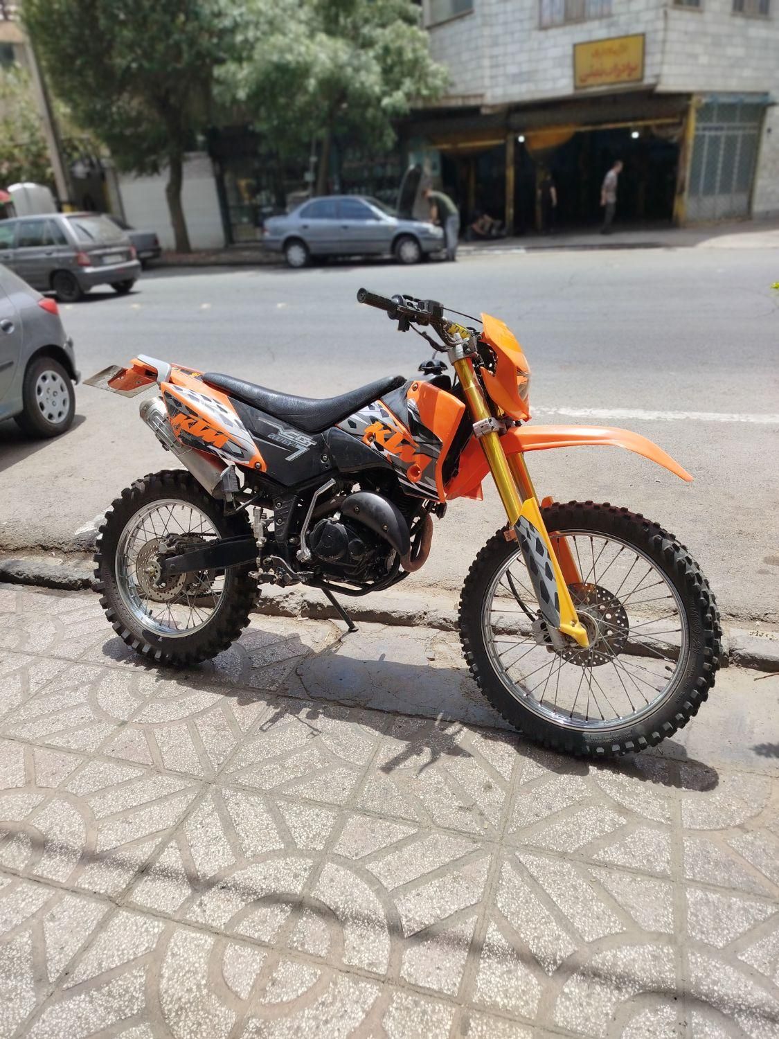 تریل طرح ktm200|موتورسیکلت|کرج, چهارصد دستگاه|دیوار