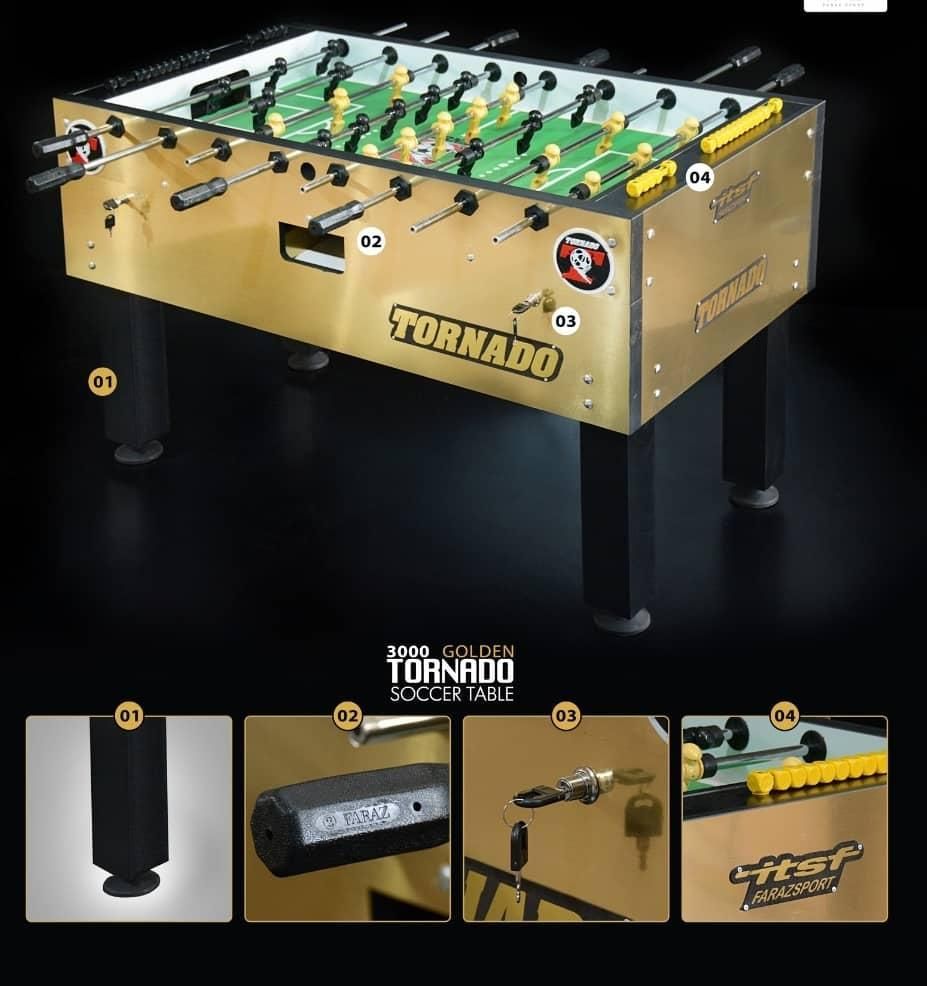 فوتبال دستی تورنادو فایر بال ایرهاکی پایه کشتی|ورزش‌های توپی|شیراز, شهرک گلستان|دیوار