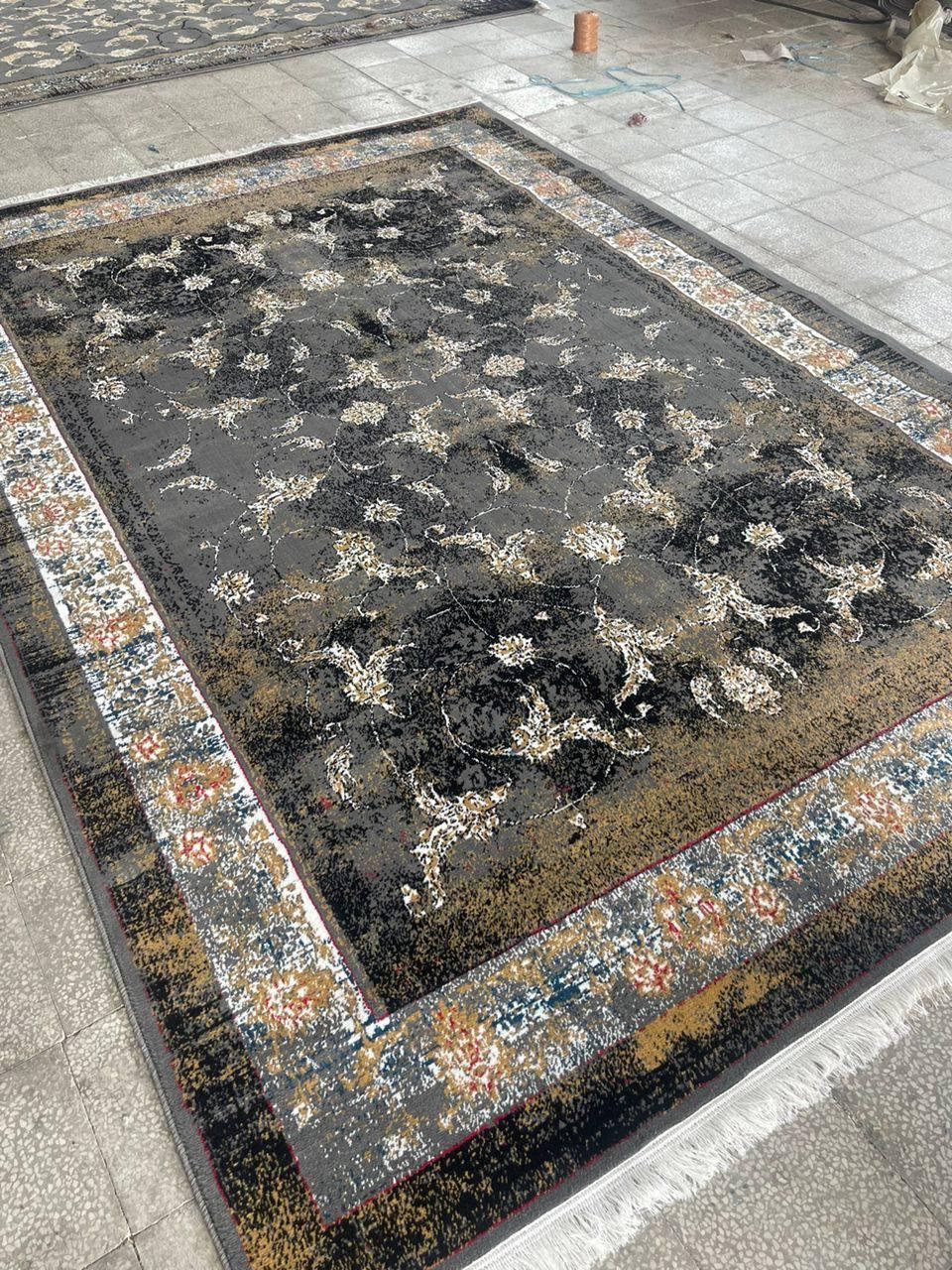 فرش ۷۰۰ شانه طرح هلما وینتیج طلاکوب|فرش|سنندج, |دیوار