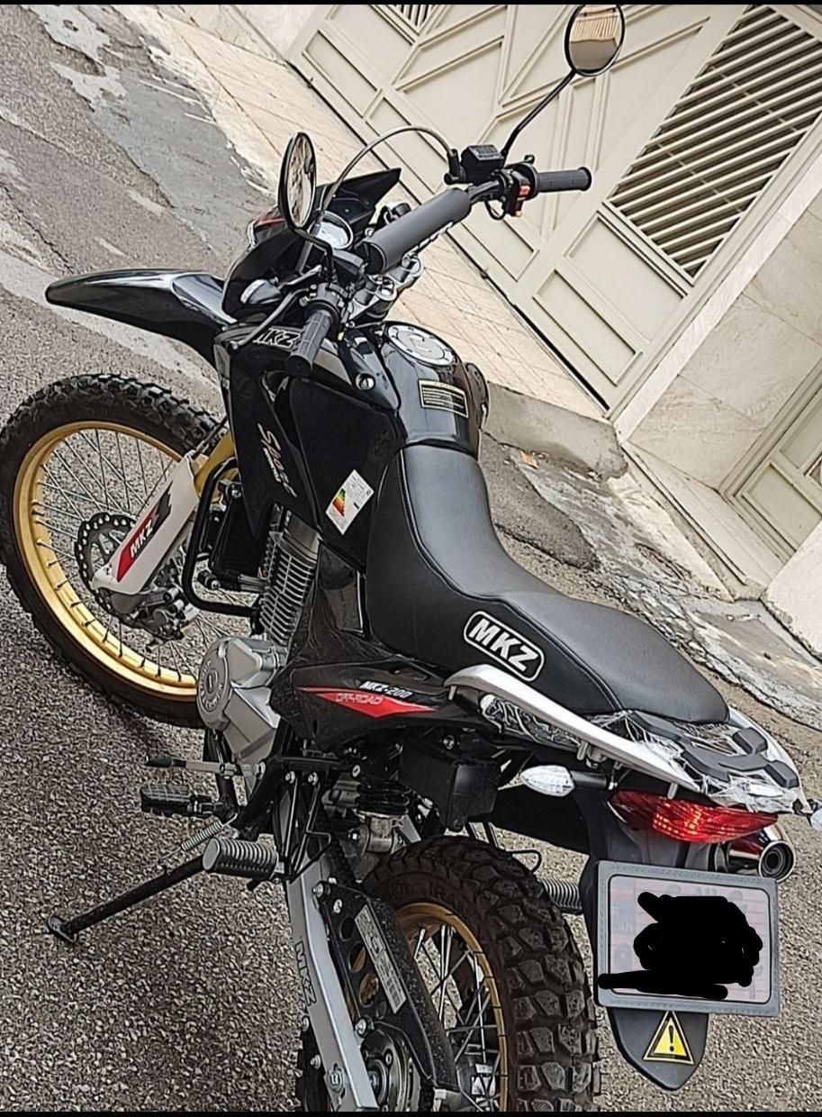 موتور تریل mkz 200cc مدل 1402|موتورسیکلت|اصفهان, برازنده|دیوار