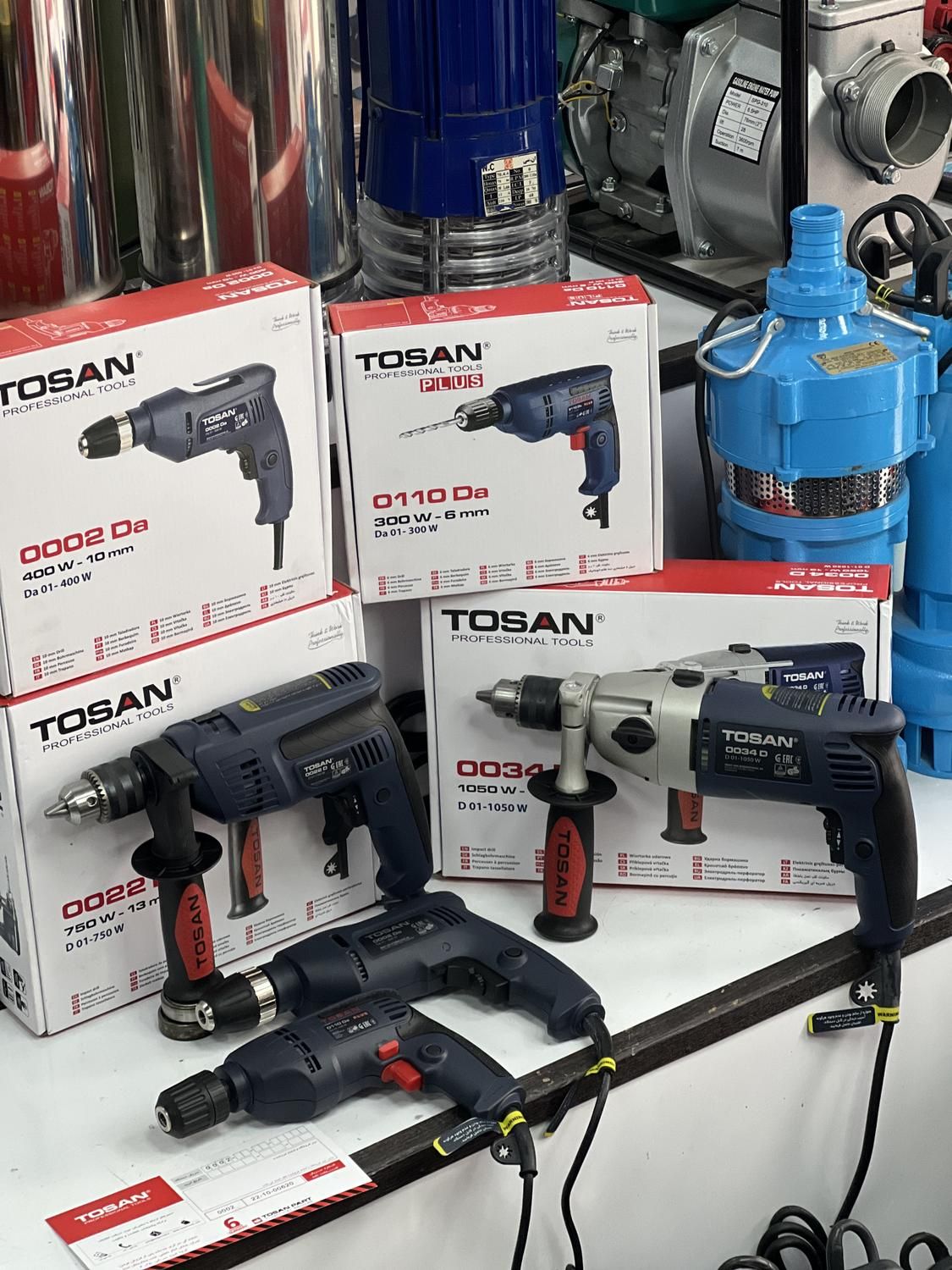 دریل فوق صنعتی کیفیت توسن گارانتی|ماشین‌آلات صنعتی|کرج, کمال‌شهر|دیوار