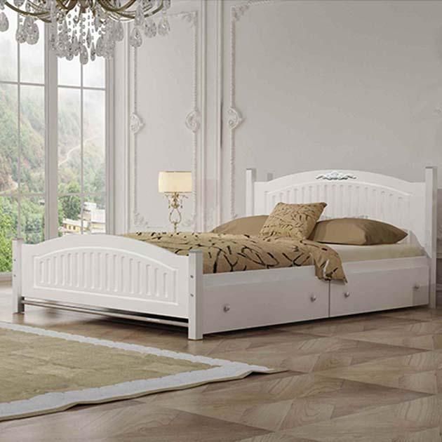 *تخت دونفره وکیوم مدل سوفیا*رنگبندی*ام دی اف*|تخت و سرویس خواب|رشت, شهرک صبا|دیوار