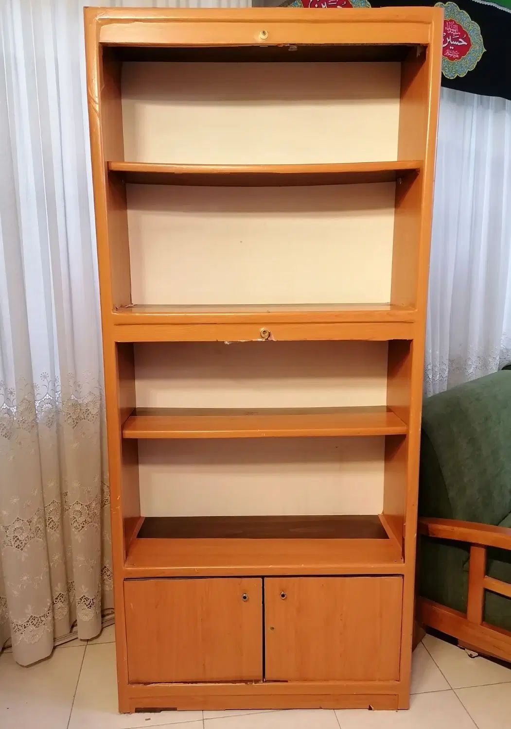 کتابخانه|کتابخانه، شلف، قفسه‌های دیواری|تهران, دروازه شمیران|دیوار
