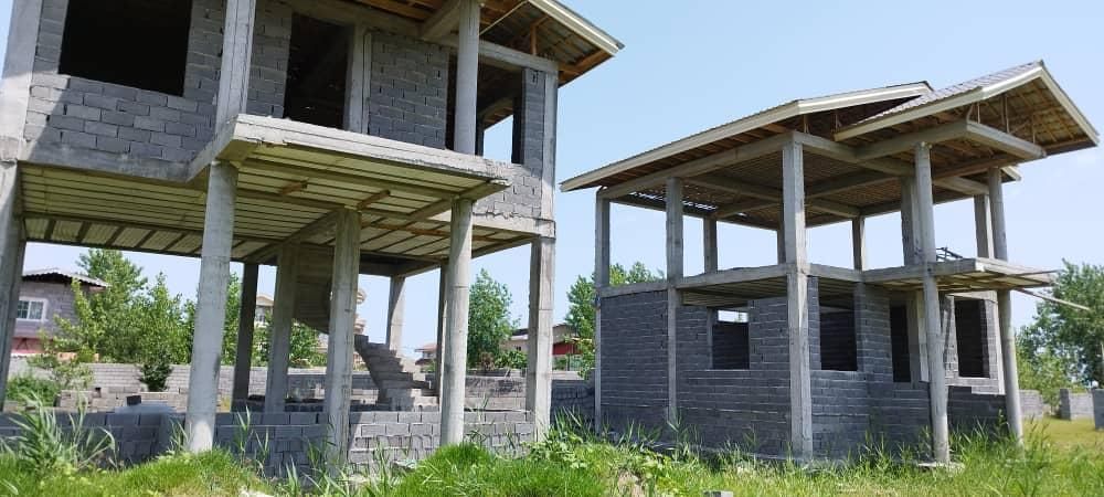 دوتا ویلا کنار هم ساحل چاف برای دوتا باجناق|پیش‌فروش املاک|چاف و چمخاله, |دیوار