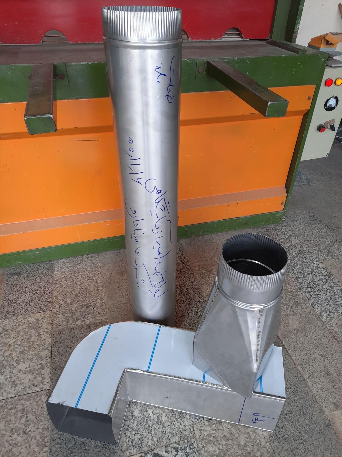 لوله هواکش استیل ۳۱۶ ضد اسید کانال سازی|مصالح و تجهیزات ساختمان|ملارد, |دیوار