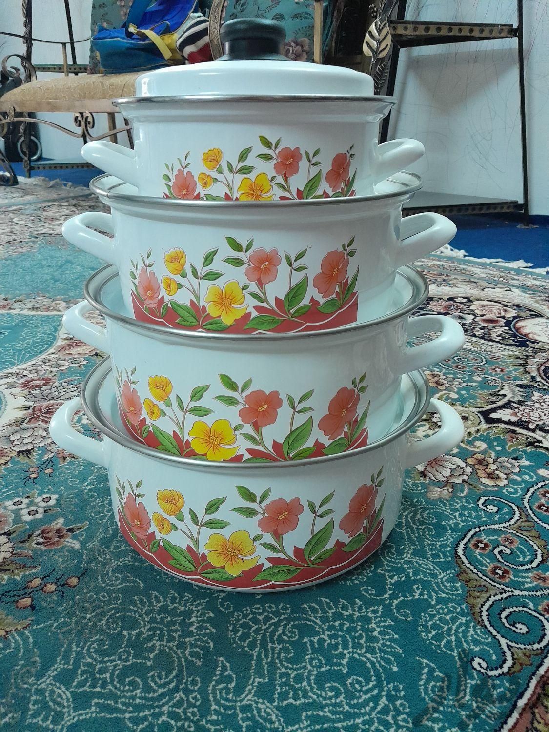 سرویس قابلمه لعابی ( اصل اصفهان )|ظروف پخت‌وپز|مشهد, بهارستان|دیوار