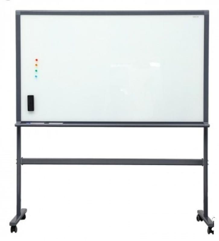 تخته وایت برد ۹۰×۱۷۰ با پایه ریلی|لوازم التحریر|تهران, بازار|دیوار