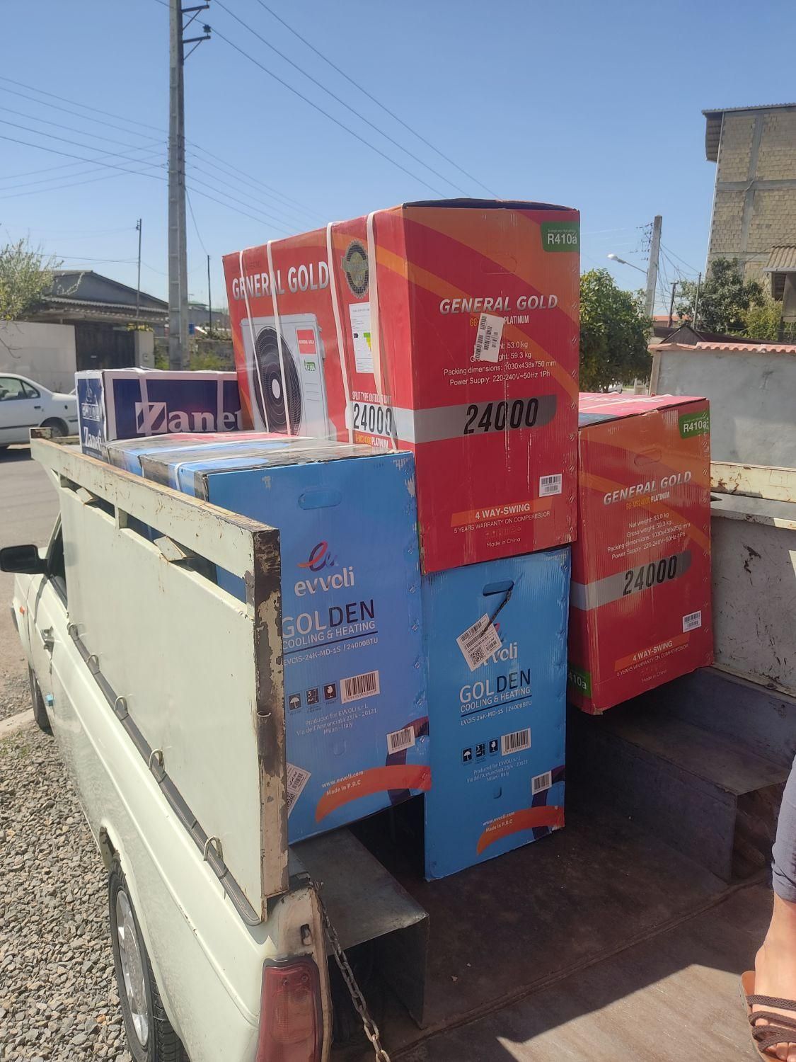 12هزار جنرال گلد گاز 410|کولر گازی و فن‌کوئل|بهنمیر, |دیوار