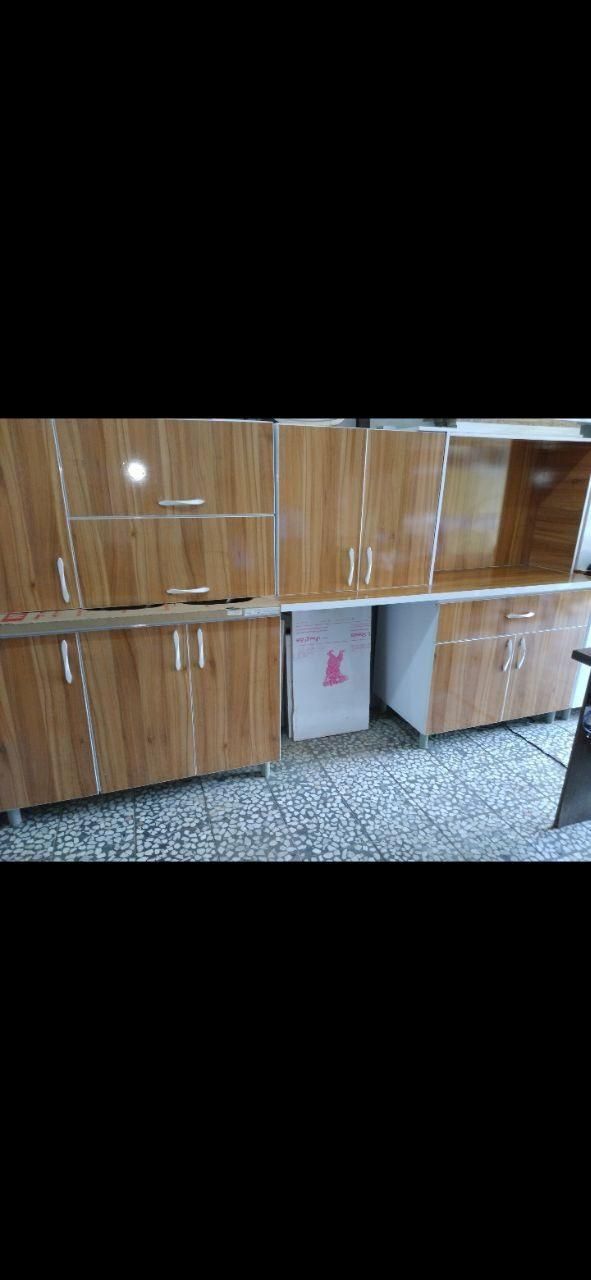 کابینت اشپزخانه به همراه لوازم آماده نصب کد 4000|مصالح و تجهیزات ساختمان|رشت, معلولین|دیوار