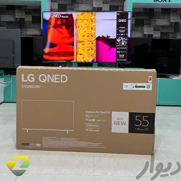 تلویزیون ال ای دی الجی 55/65 اینچ QNED80|تلویزیون و پروژکتور|مشهد, محمدآباد|دیوار