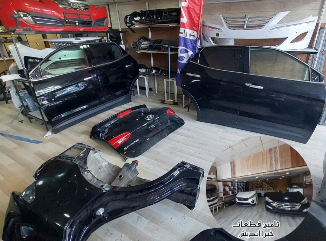 قطعات سانتافه / درب صندوق کاپوت سپر سقف گلگیر چراغ|قطعات یدکی و لوازم جانبی|تهران, آرژانتین|دیوار