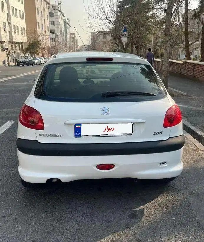 پژو 206 تیپ ۵، مدل ۱۳۹۶|خودرو سواری و وانت|تهران, مهران|دیوار