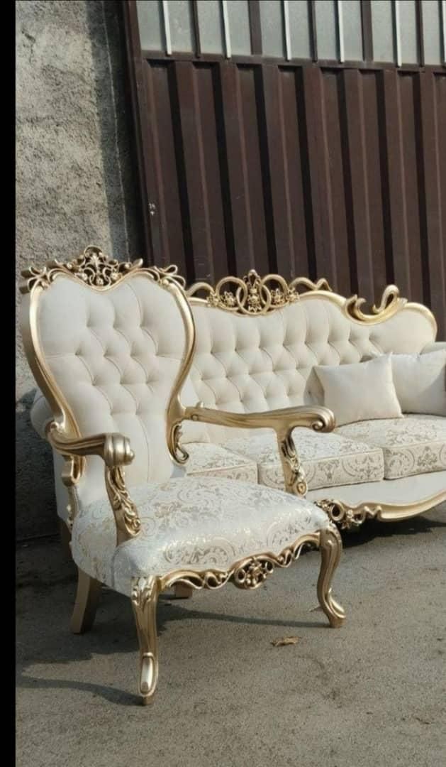 مبل/استیل/ سلطنتی/ کلاسیک/ افسون|مبلمان خانگی و میز عسلی|تهران, یافت‌آباد|دیوار
