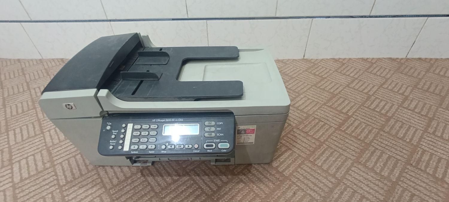 پرینتر چند کاره جوهر افشان hp 5610 رنگی سیاه سفید|پرینتر، اسکنر، کپی، فکس|اصفهان, ارداجی|دیوار