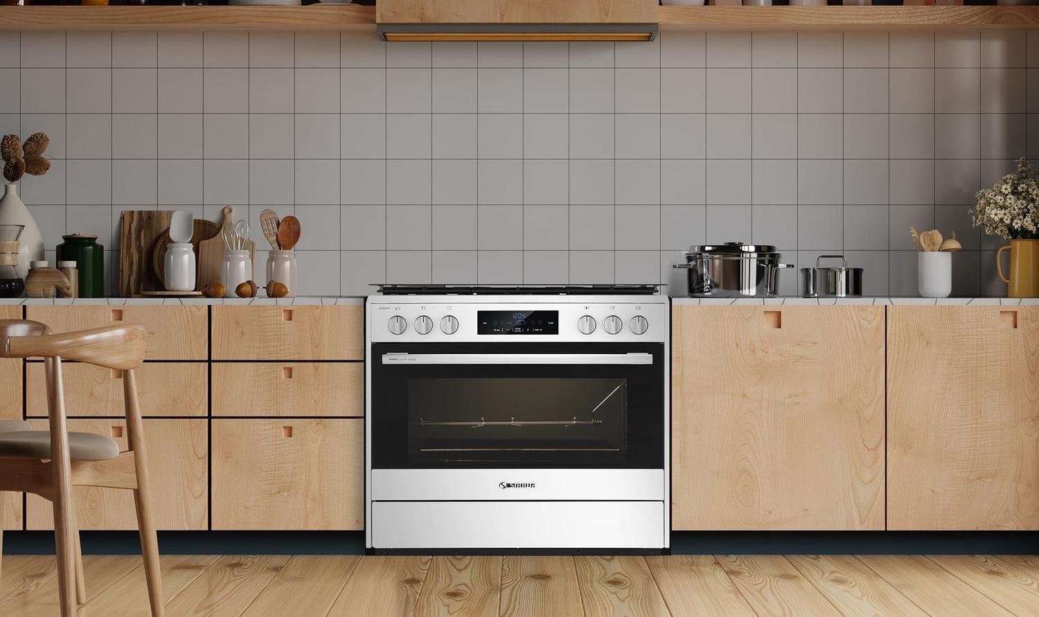 اجاق گاز فردار سفید اسنوا سری آدرینا پرو 31112|اجاق گاز و لوازم برقی پختوپز|مشهد, الهیه|دیوار