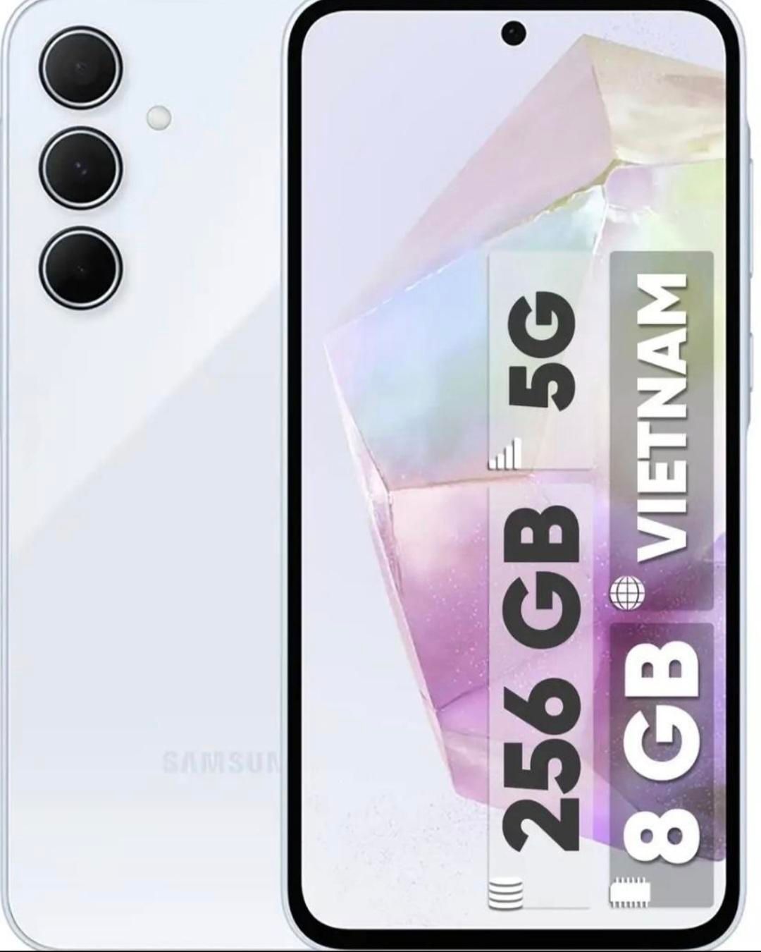 سامسونگ Galaxy A35 با حافظهٔ ۲۵۶ گیگابایت+اداپتور|موبایل|تهران, حکیمیه|دیوار