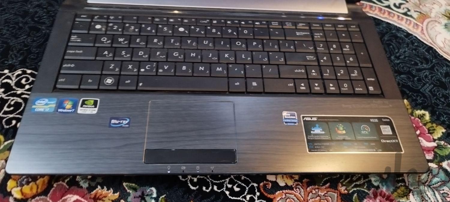 لپ تاپ ایسوس مدل N53S|رایانه همراه|تهران, خاقانی|دیوار