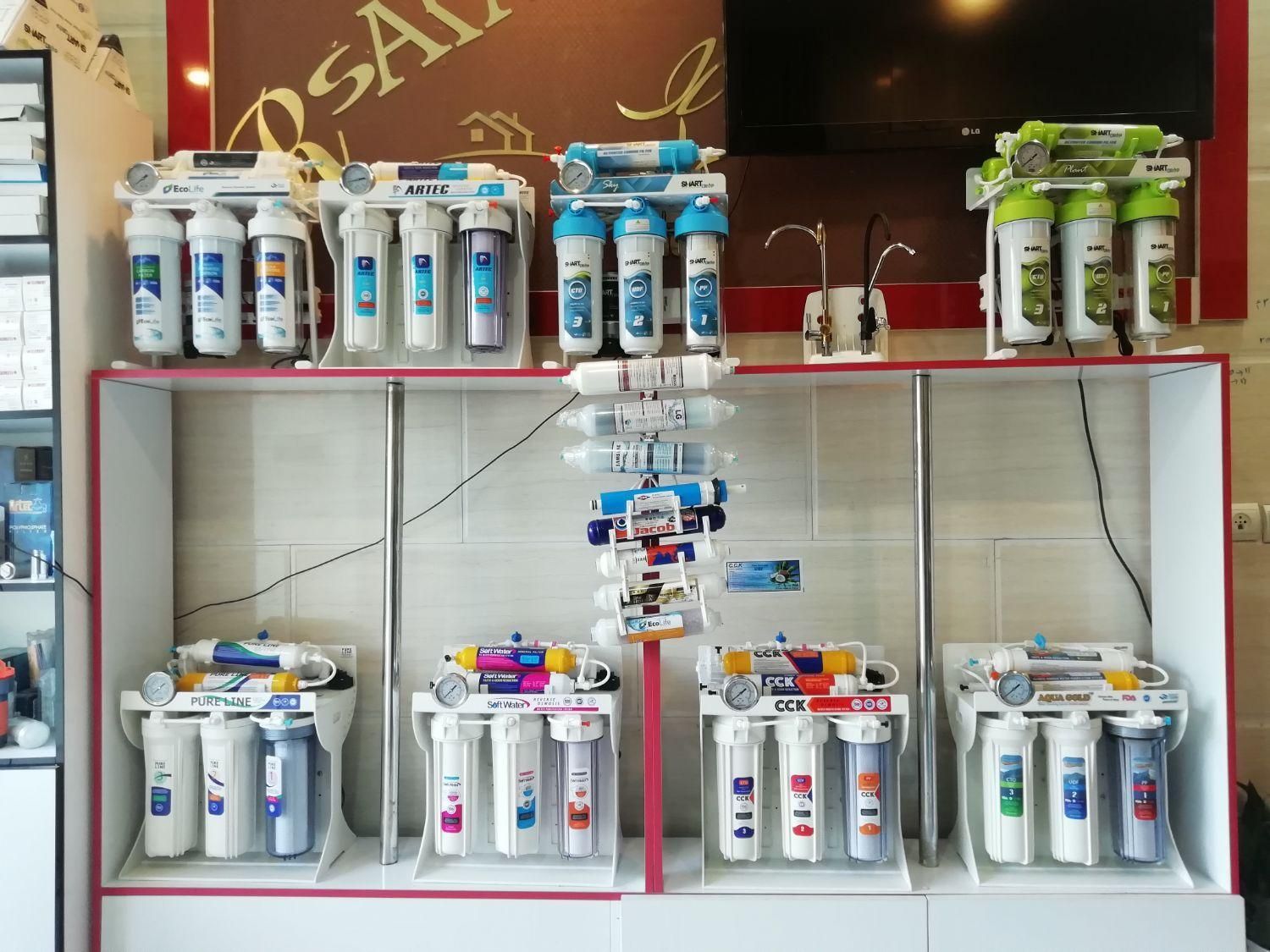 دستگاه تصفیه آب ارتک.شش و هفت و هشت فیلتره|آبسردکن و تصفیه آب|کرج, گلشهر|دیوار