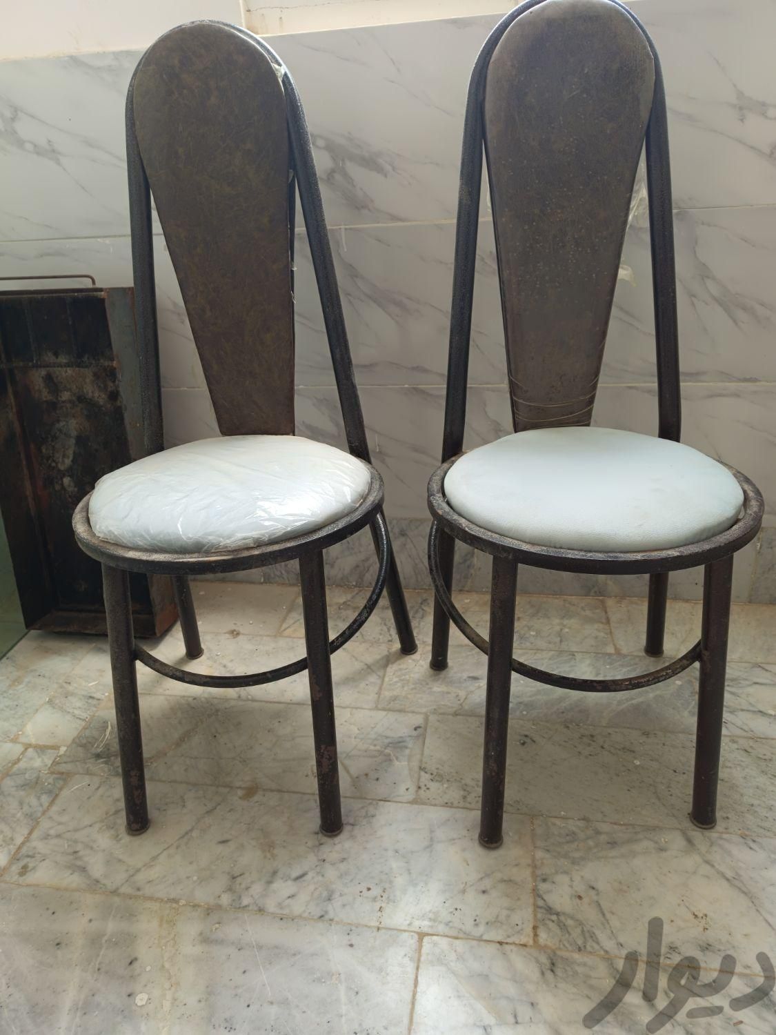 صندلی فلزی|صندلی و نیمکت|محمدشهر, |دیوار