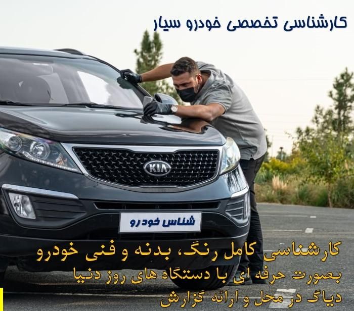 کارشناسی خودرو کارشناس رسمی تشخیص رنگ و فنی سیار|خدمات موتور و ماشین|تبریز, |دیوار
