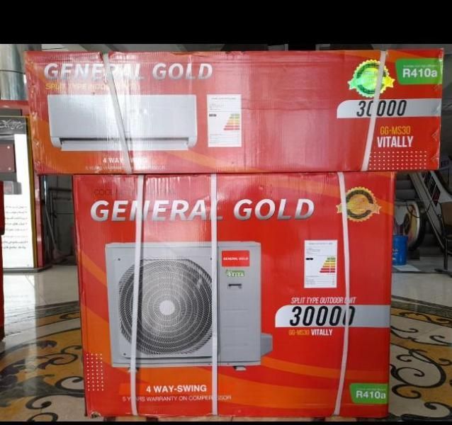 کولر گازی جنرال گلد اصلی  چهار چهد برقی|کولر گازی و فن‌کوئل|اراک, |دیوار