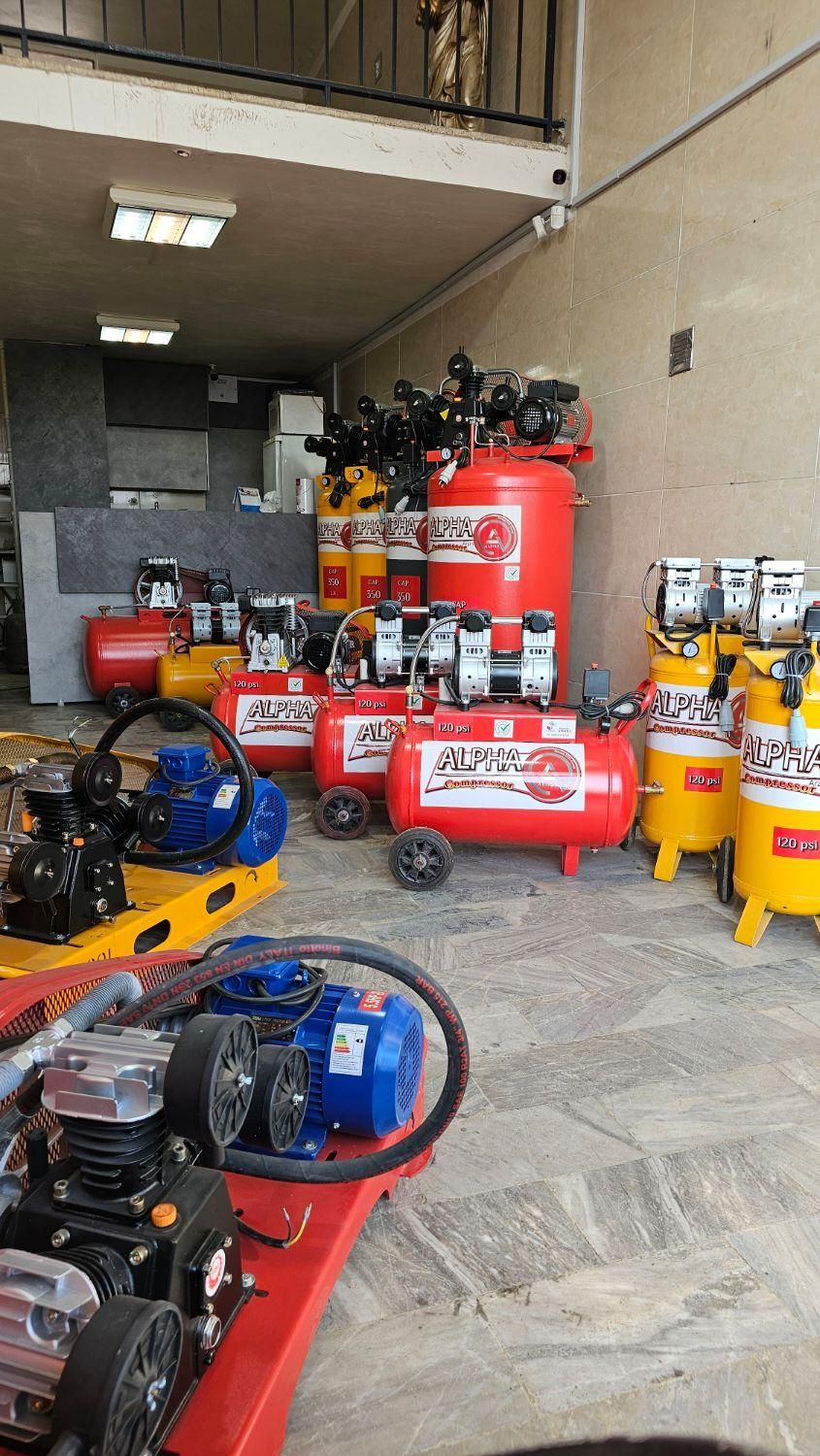 پمپ باد و کمپرسور ۷۵۰ وات( کم صدا )سایلنت|ماشینآلات صنعتی|تهران, دولتخواه جنوبی|دیوار