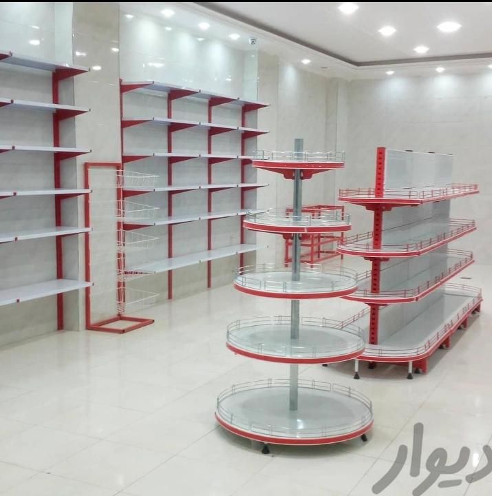 (قفسه)دیوارکوب/خودایست/قفسه ی دوطرفه|فروشگاه و مغازه|اراک, |دیوار