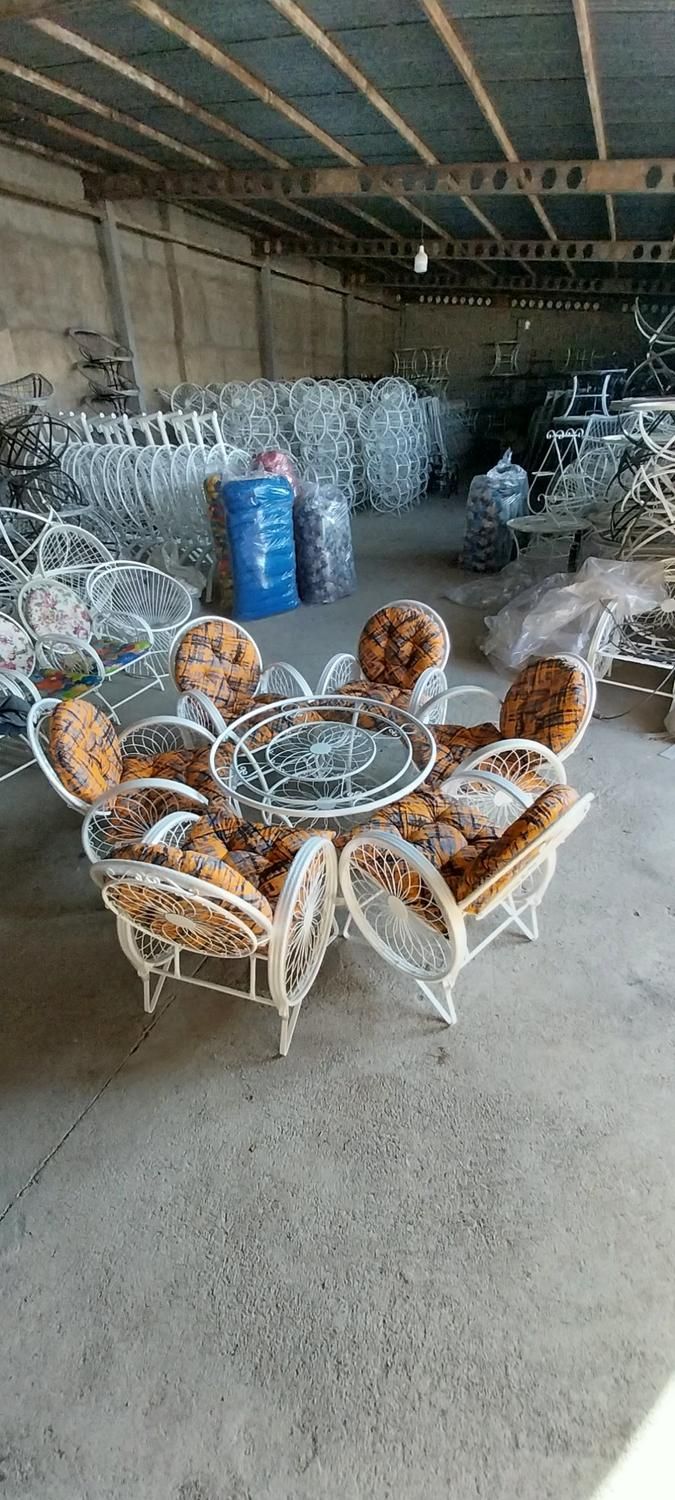 مبل باغ،میز و صندلی باغی،تجهیزات باغ،صندلی باغی|مبلمان خانگی و میز عسلی|دزفول, |دیوار