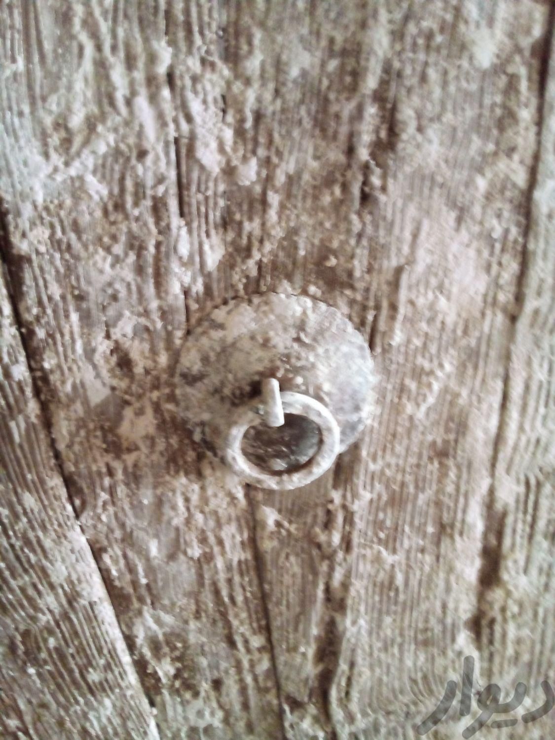 درب چوبی قدیمی|اشیای عتیقه|میبد, |دیوار