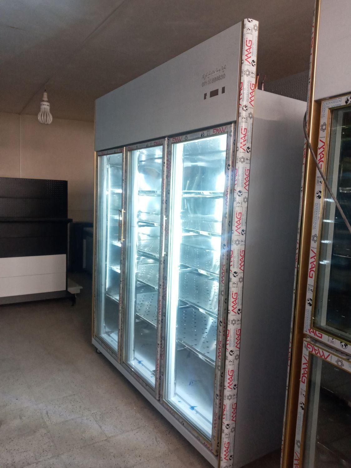 یخچال فریزر صنعتی ویترینی فروشگاهی سوپر پرده هوا|فروشگاه و مغازه|تهران, شهرک شریعتی|دیوار