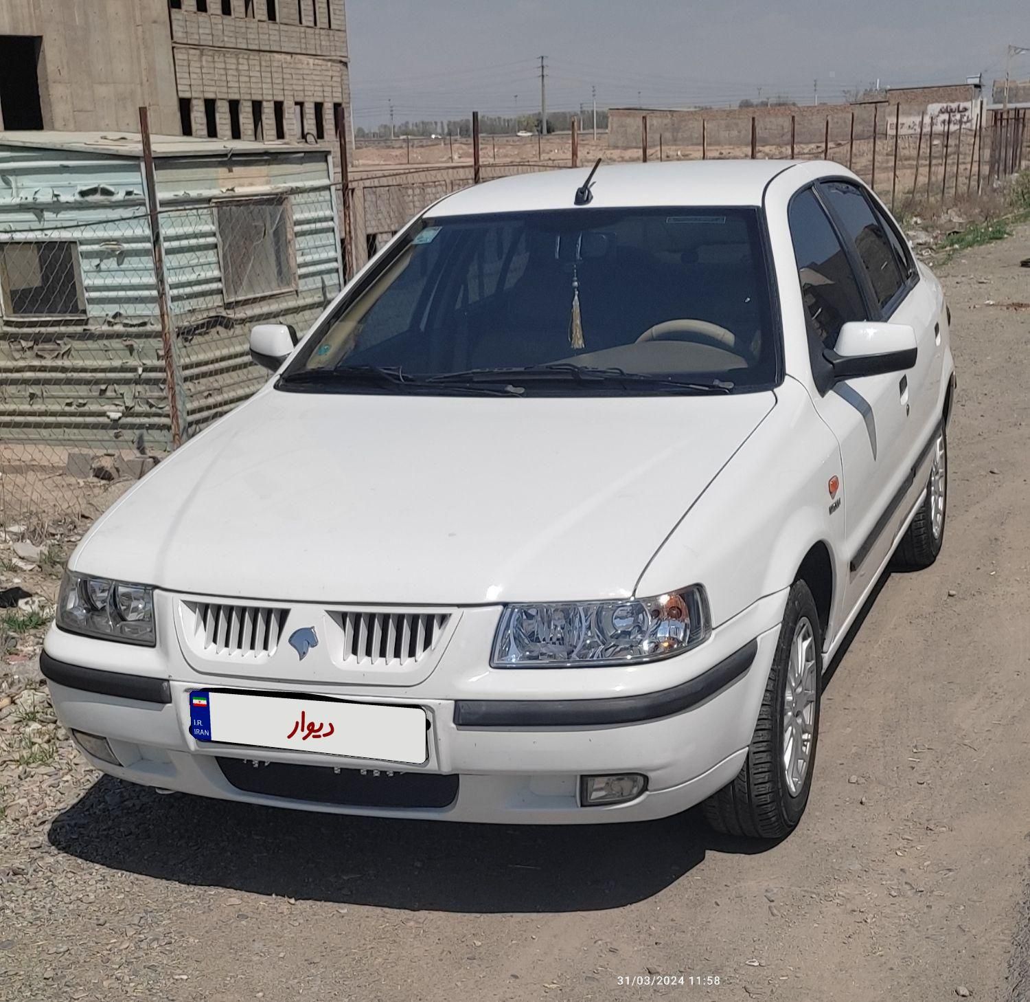 سمند LX EF7، مدل ۱۳۹۲ دوگانه سوز شرکتی|خودرو سواری و وانت|ورامین, |دیوار